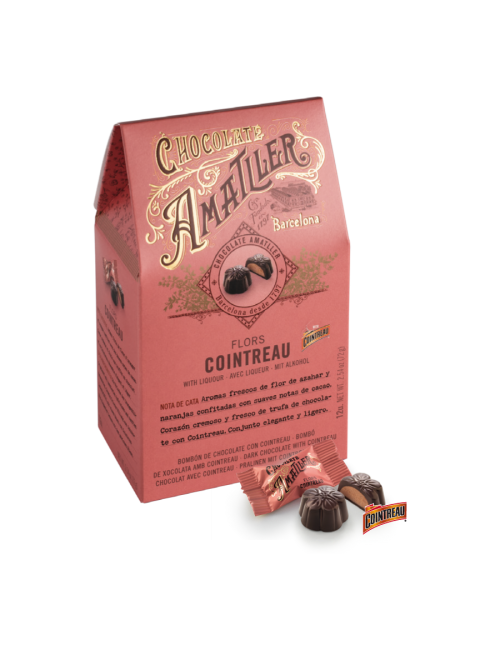 Flores de Chocolate al Cointreau - Chocolate Amatller