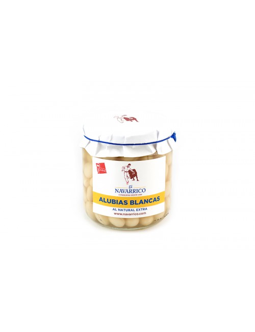 Alubias Blancas al Natural extra 1/2 - El Navarrico