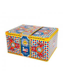 Cafetera Moka Bialetti diseño D&G y bote de Café