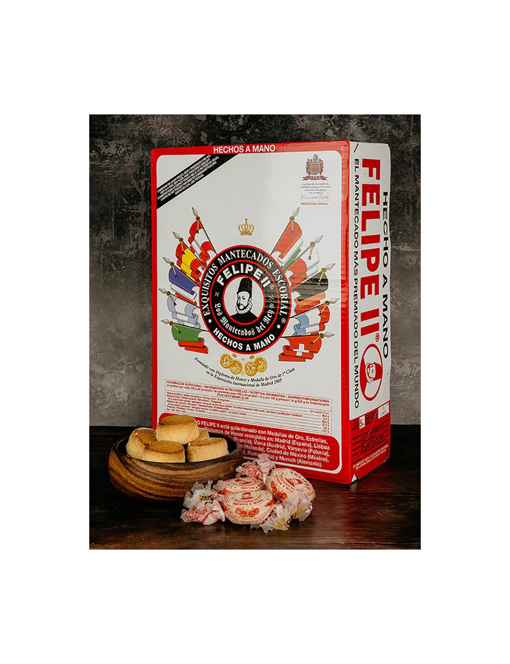 MANTECADOS FELIPE II 5KG