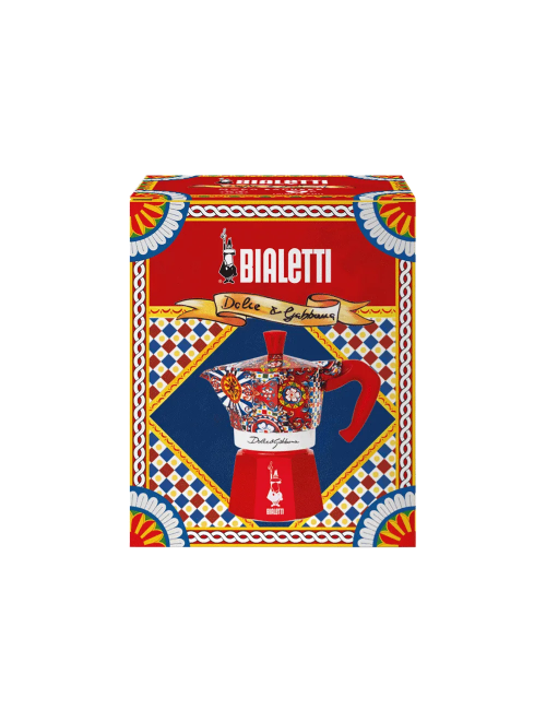 Cafetera Moka Bialetti diseño D&G 3 tazas