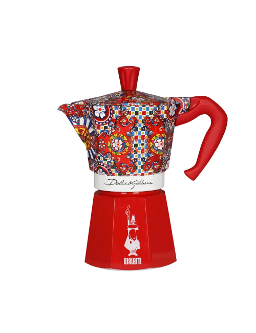 Cafetera Moka Bialetti diseño D&G 6 tazas