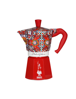 Cafetera Moka Bialetti diseño D&G 6 tazas