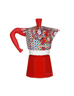 Cafetera Moka Bialetti diseño D&G 6 tazas