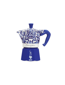 Cafetera Moka Bialetti diseño Blue D&G 3 tazas