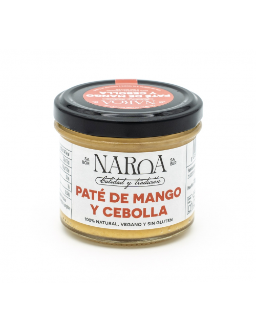 PATÉ VEGETAL MANGO Y CEBOLLA - NAROA