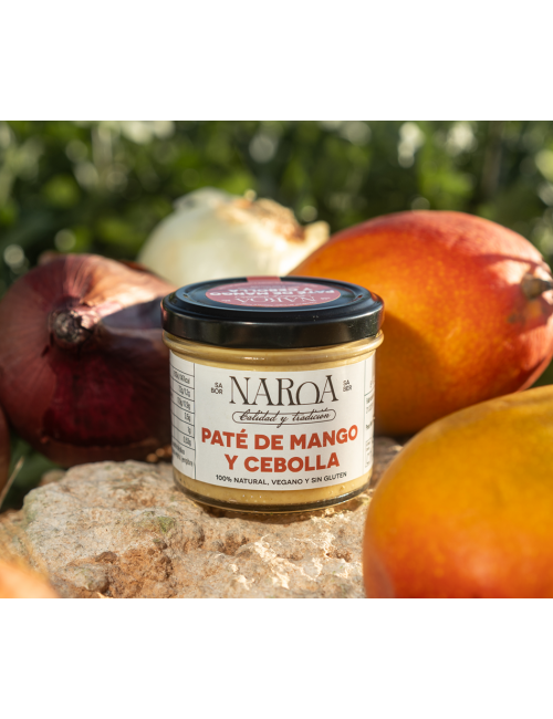 PATÉ VEGETAL MANGO Y CEBOLLA - NAROA