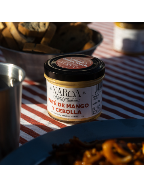 PATÉ VEGETAL MANGO Y CEBOLLA - NAROA