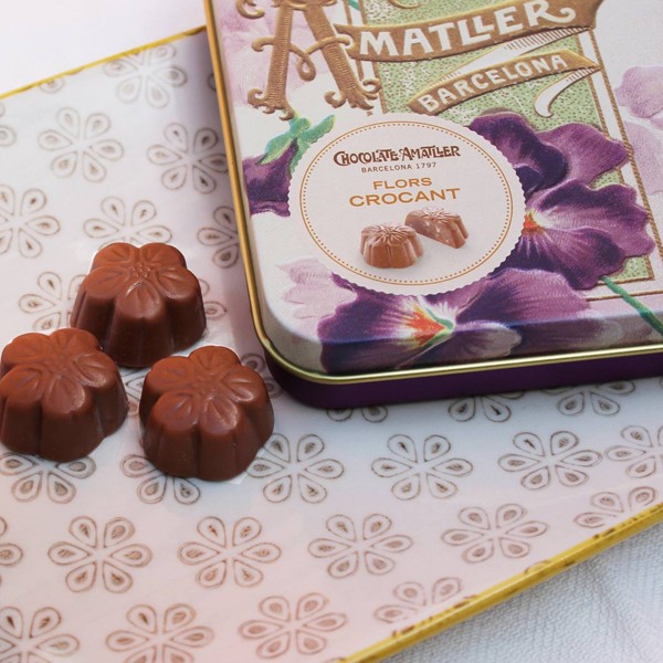 Chocolate Amatller Flores Crocant