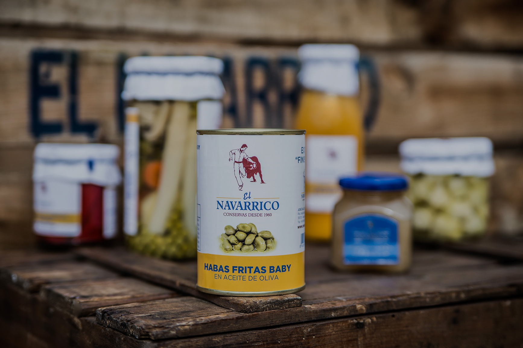 Habas fritas baby El Navarrico
