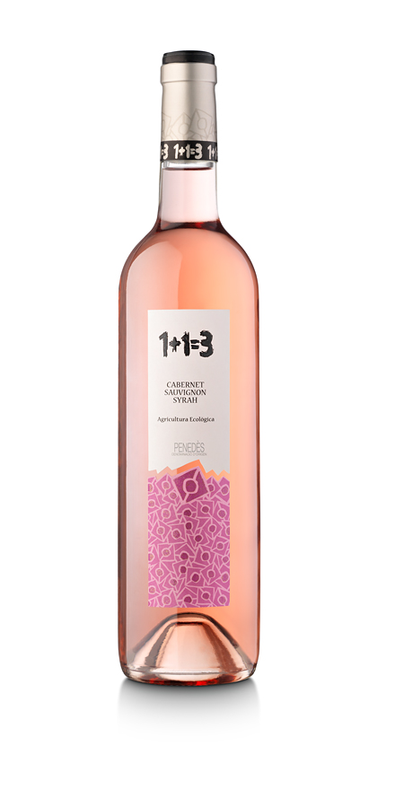 VINO ROSADO ECOLÓGICO 1+1=3